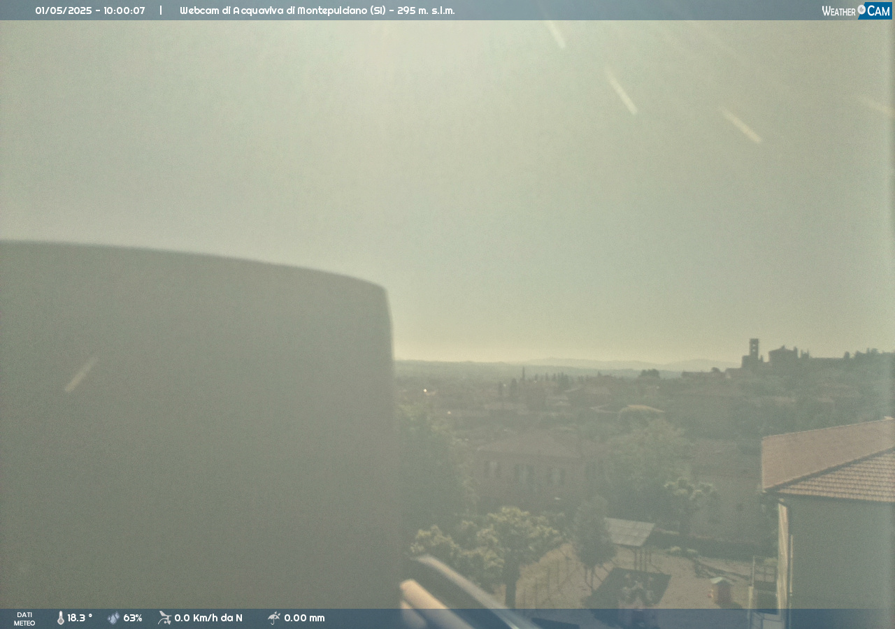 webcam Acquaviva di Montepulciano